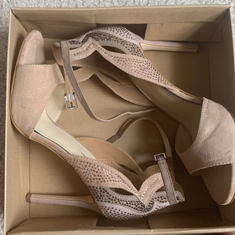 Jessica Simpson Japara Sandal Brown Multi Size 10 - Picture 2 of 4